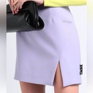 Off-White Lilac Mini Skirt sz 8